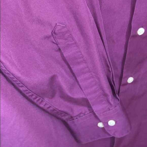 Men's Van Heusen Wrinkle Free Poplin Dress Shirt - Picture 4 of 12